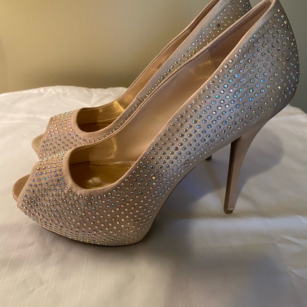 Jennifer Lopez Rhinestone Heels - Picture 2 of 6